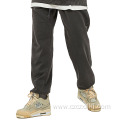 Washed Distressed Terry Fashion Solid Color Sweatpants